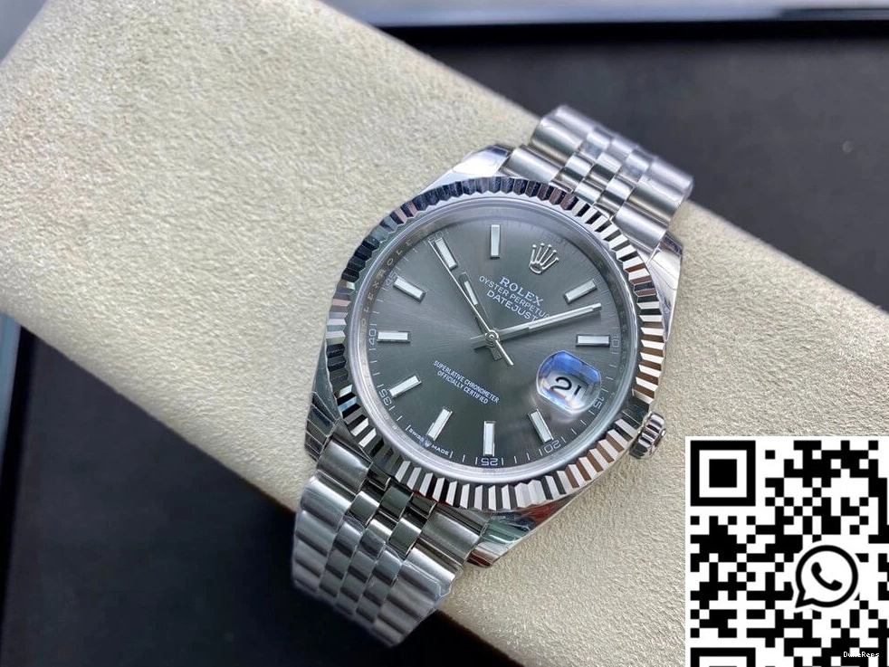 Factory EW Dial Rolex M126334-0014 Datejust Grey 0912